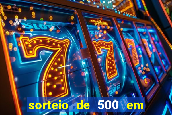 sorteio de 500 em cash toda segunda feira novibet como funciona